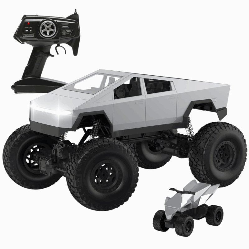 CyberTruck a Control Remoto Vehículo de Juguete Todo Terreno 4X4 1:8